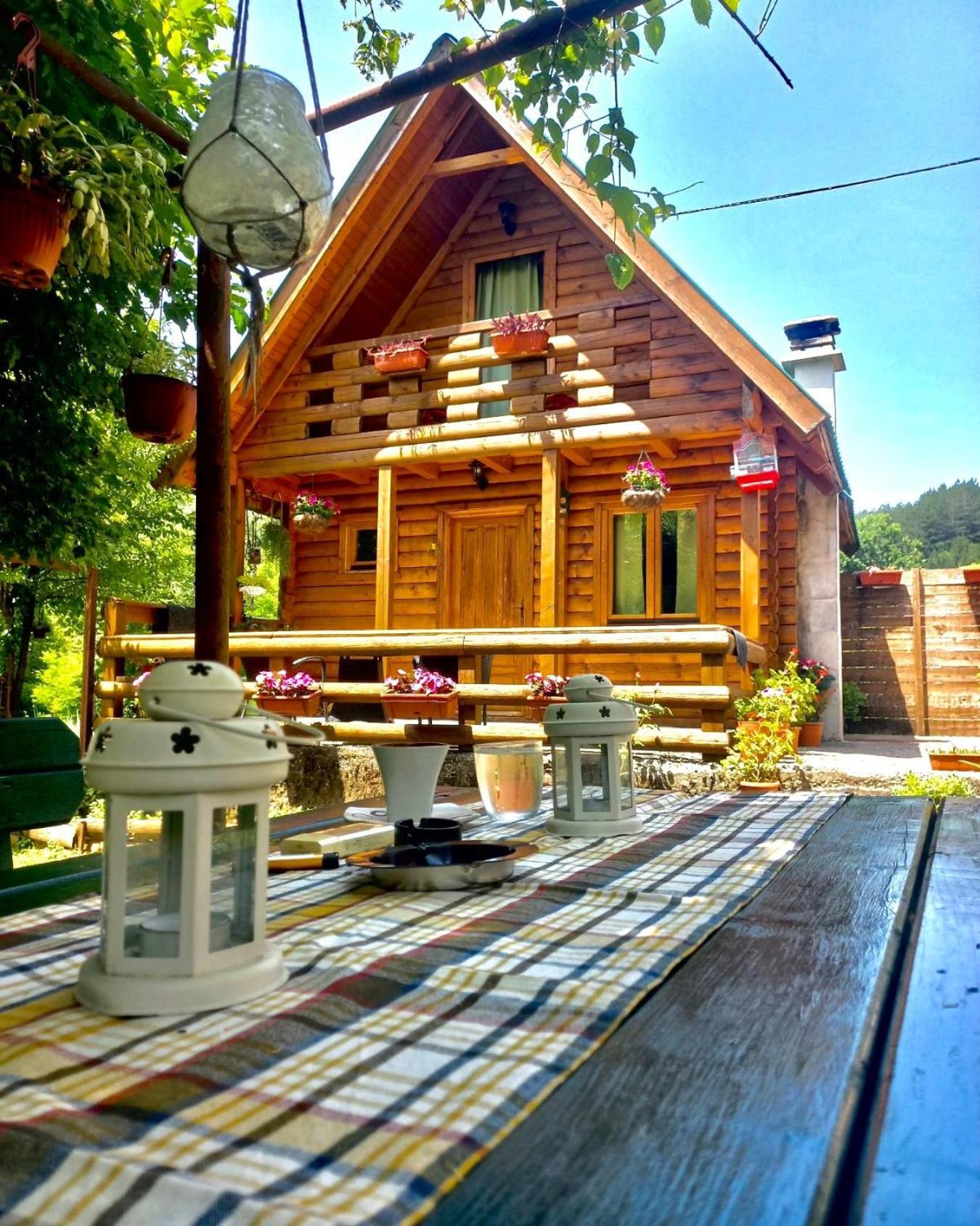Brvnara Borovik Villa Cetinje Bagian luar foto